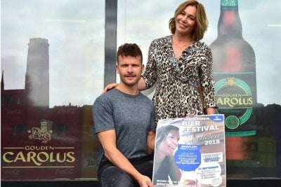 Kamil verwelkomt u op de Mechelse Grote Markt, Bierfestival Mechelen 2018.