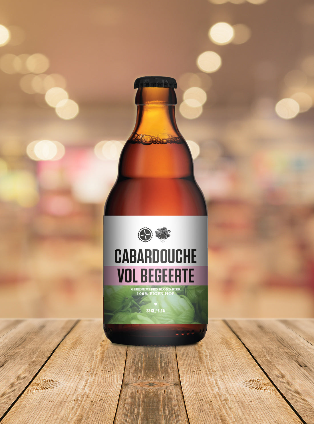 November en ons jaarlijks brouwsel met groene, Lintse hop is klaar.