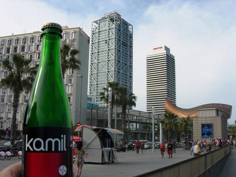 Kamil verkent Barcelona