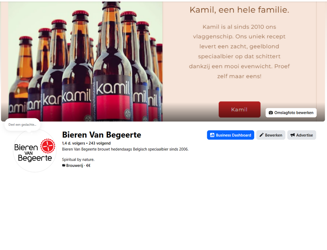 Volg ons op Facebook