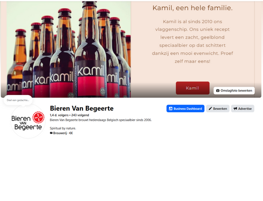 Volg ons op Facebook