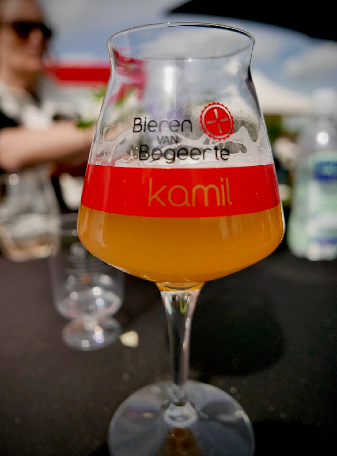 Kamil Surfer Rosa werd goed gesmaakt tijdens de Victory Tasting op Super Sunday.