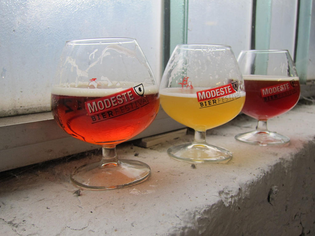 Kamil op het Modeste Bierfestival 2018