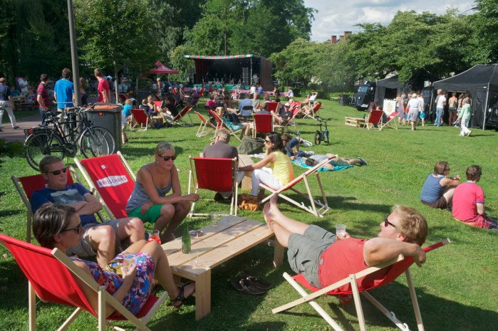 De groenste zomerbar van het land: Bar Brilschans 2018