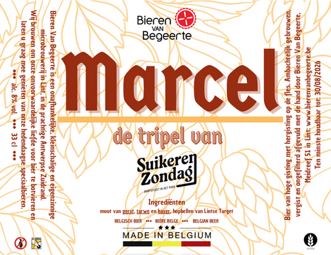 Marcel, de Tripel van Suikeren Zondag