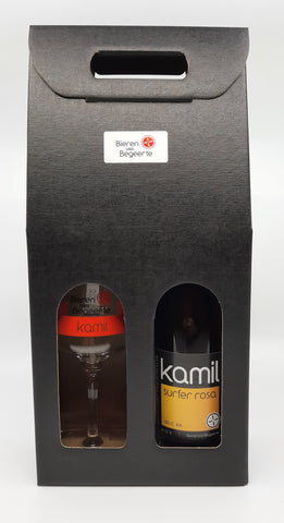 Sample pack of Kamil beer